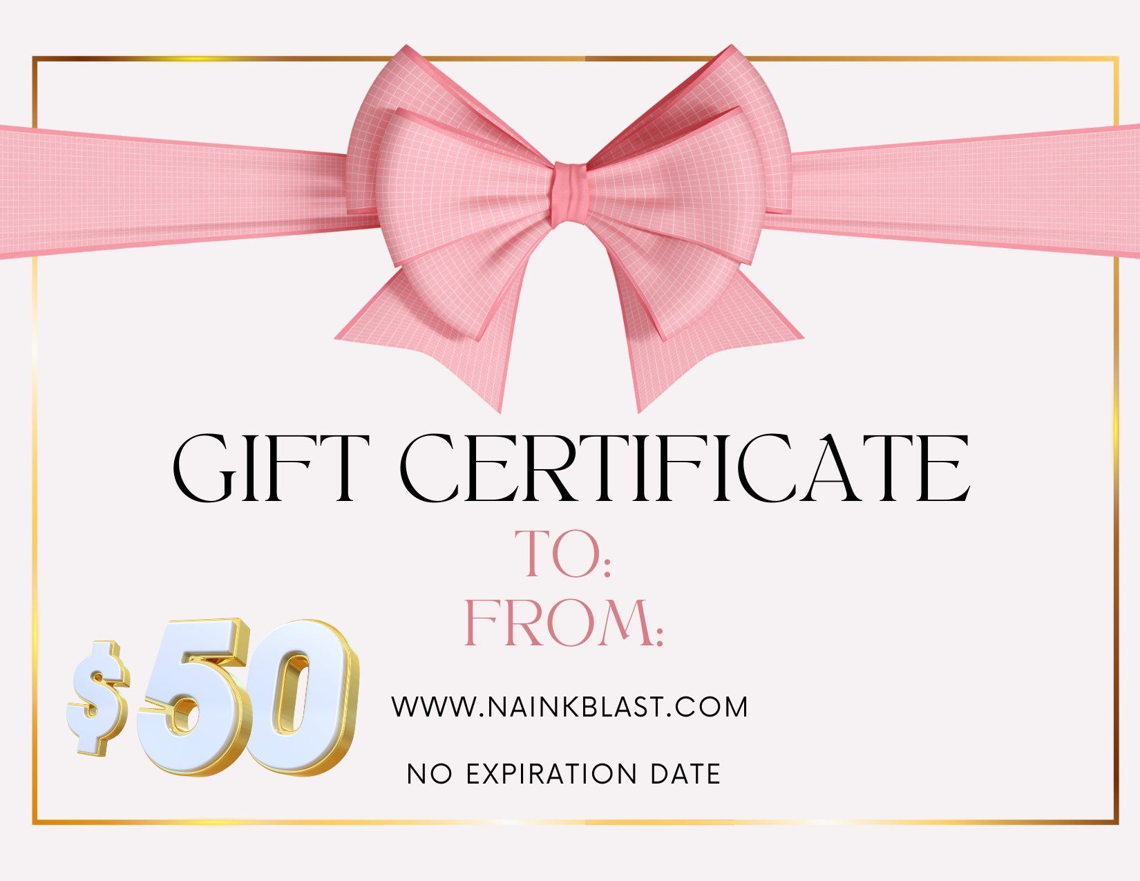 Gift Certificate