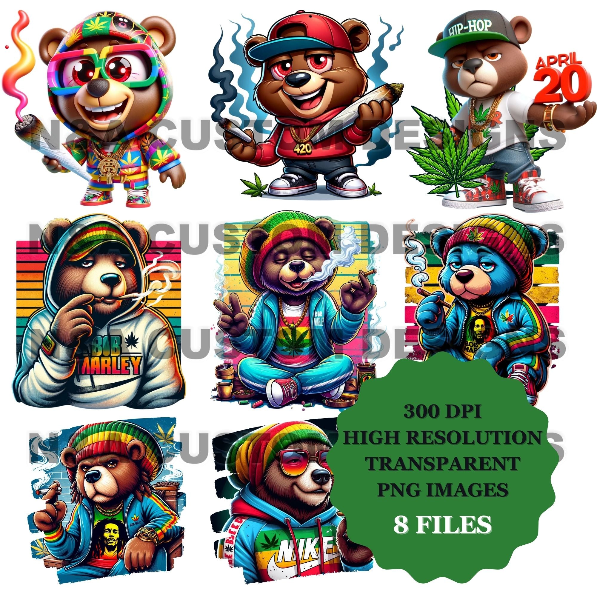 420 Bear Bundle (Digital)