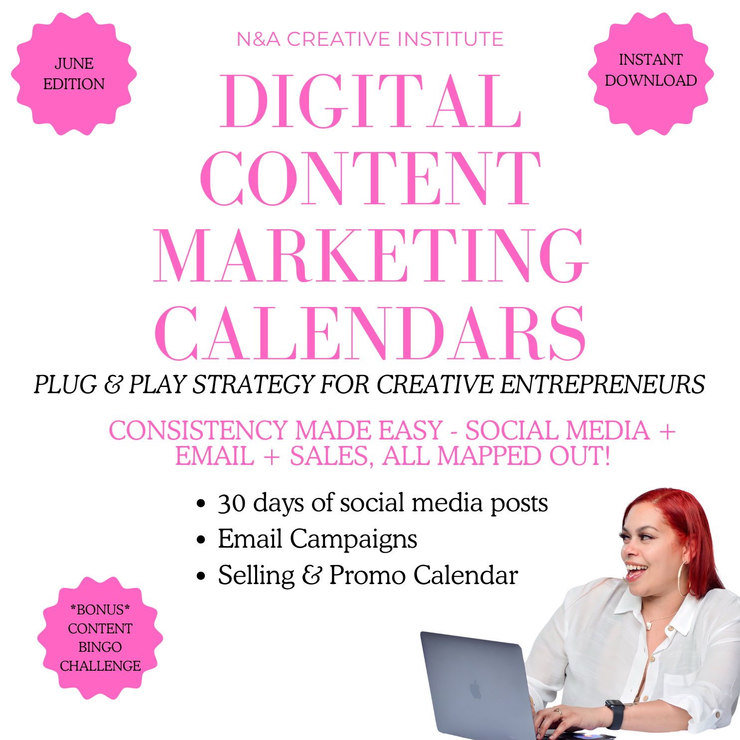 Ultimate Monthly Content Calendar