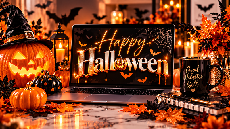 Seasonal website banner