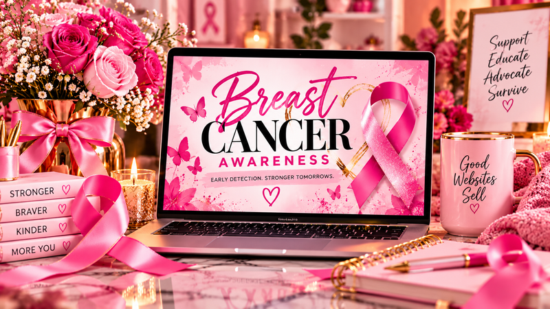 Seasonal website banner