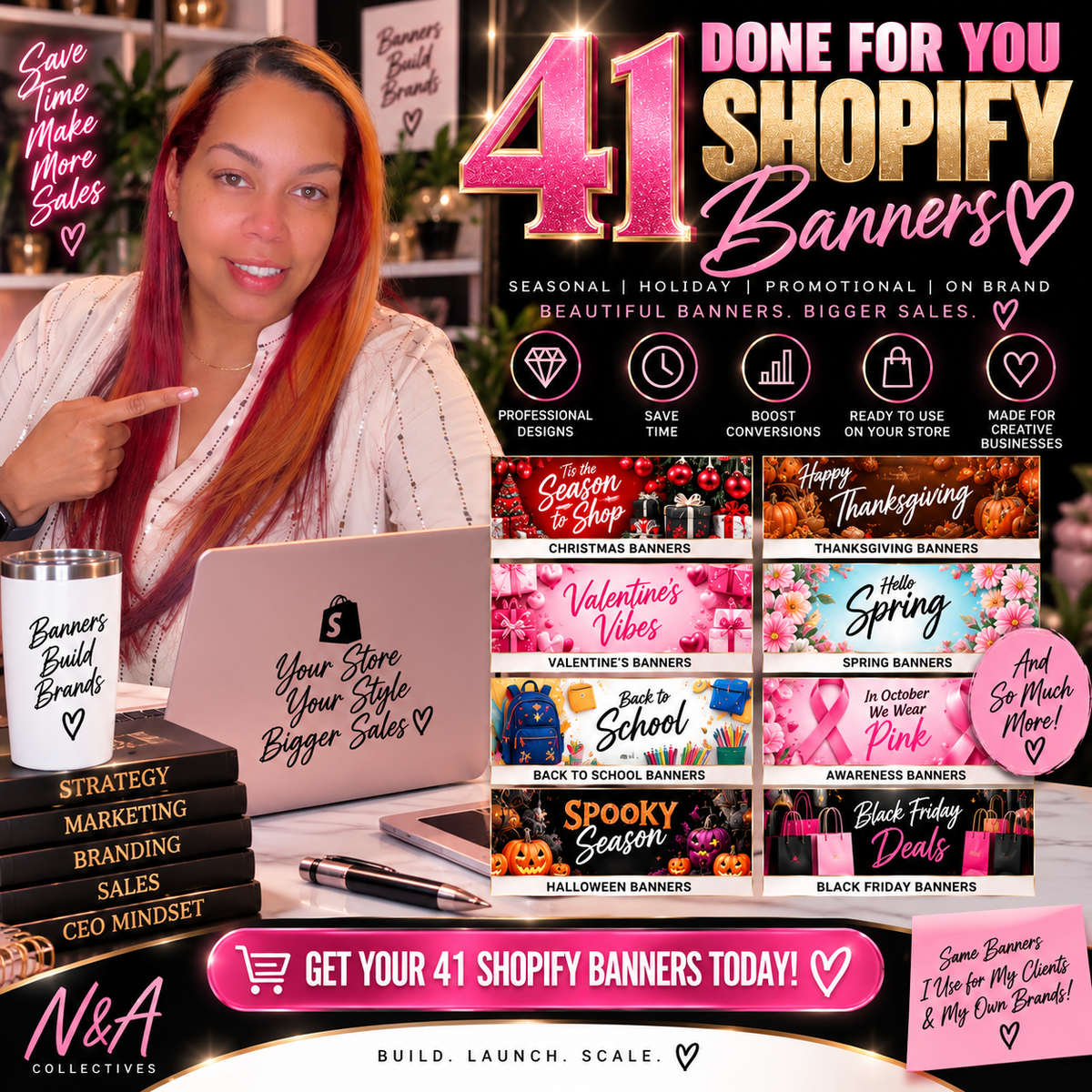 41 Done For You Shopify Banners Bundle