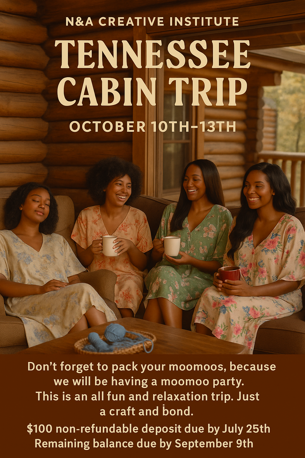 N&A Creatives Cabin Retreat