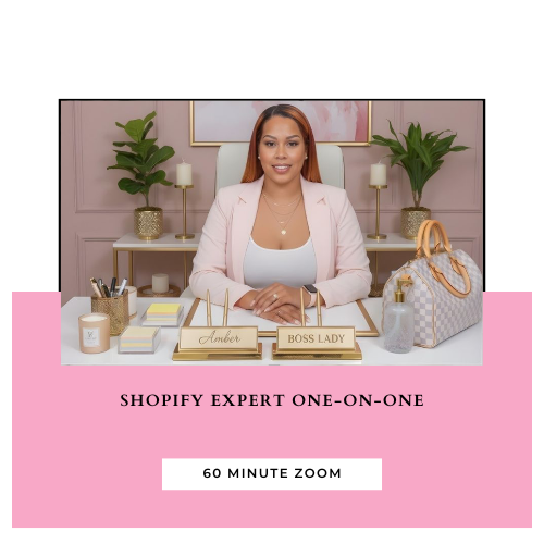 Shopify One-on-One 60 minute Zoom