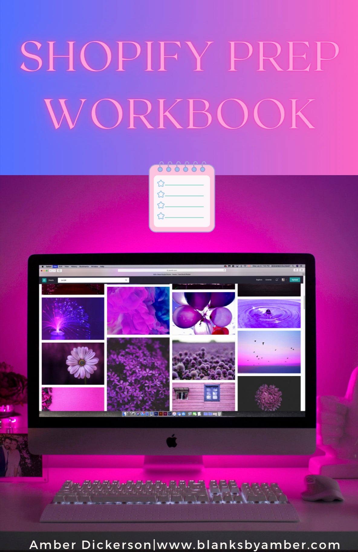 Shopify Guide Prep Work Book *Instant Download*