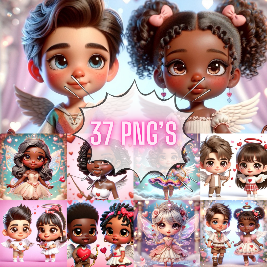 Valentine Cupid Chibi (Digital)