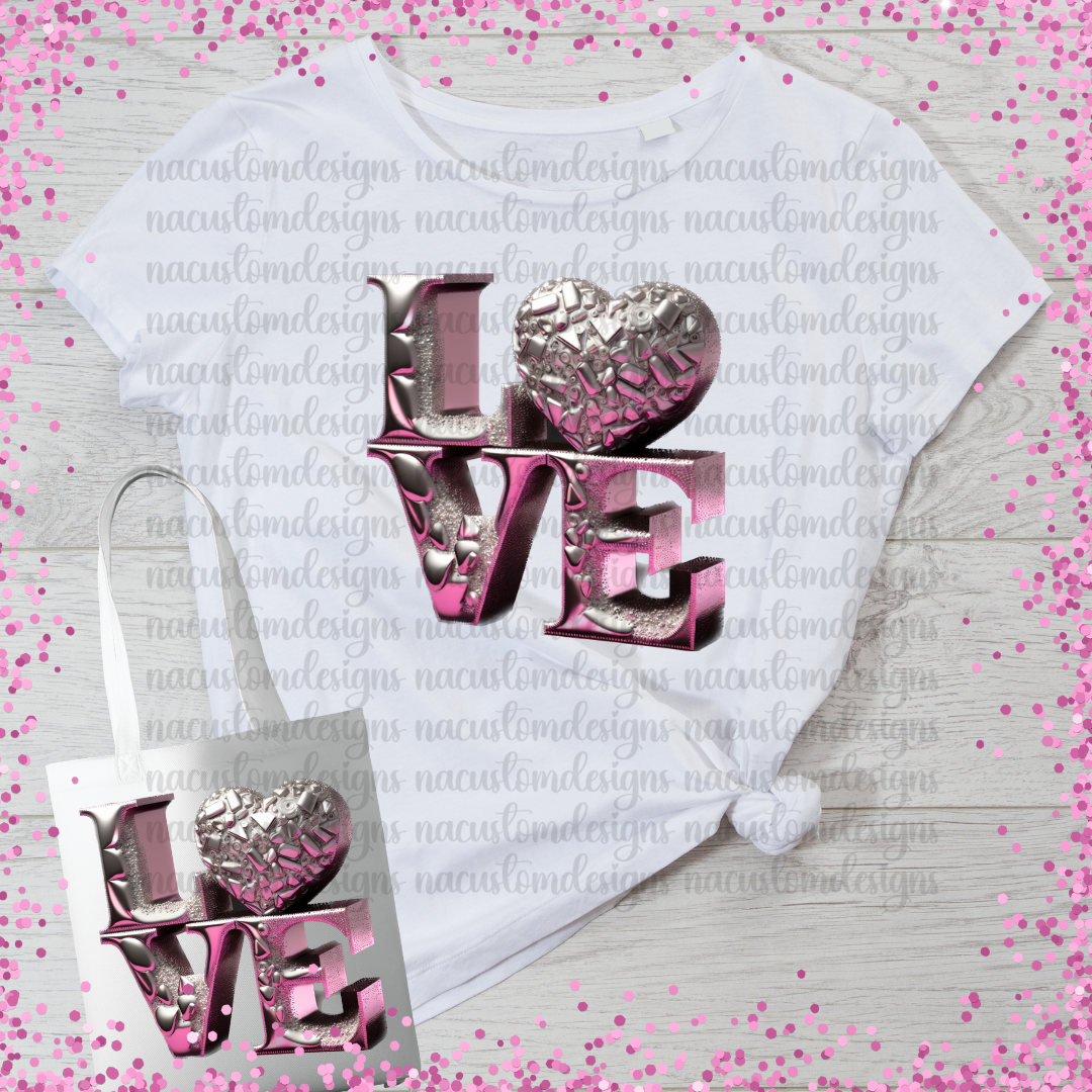 Love, Pink & Silver (Digital)