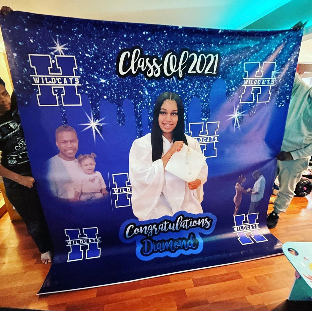 Create Backdrops and Banners/Grave Blankets-PRE RECORDED