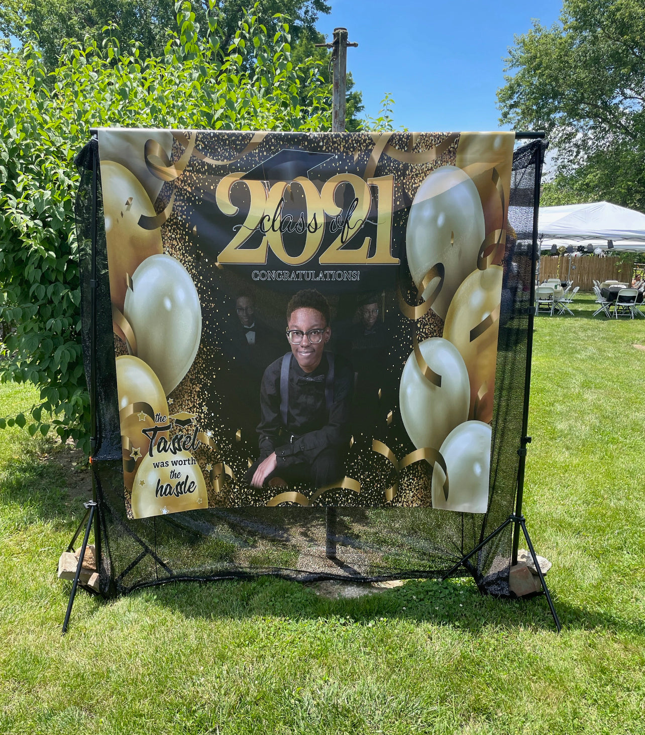 Create Backdrops and Banners/Grave Blankets-PRE RECORDED