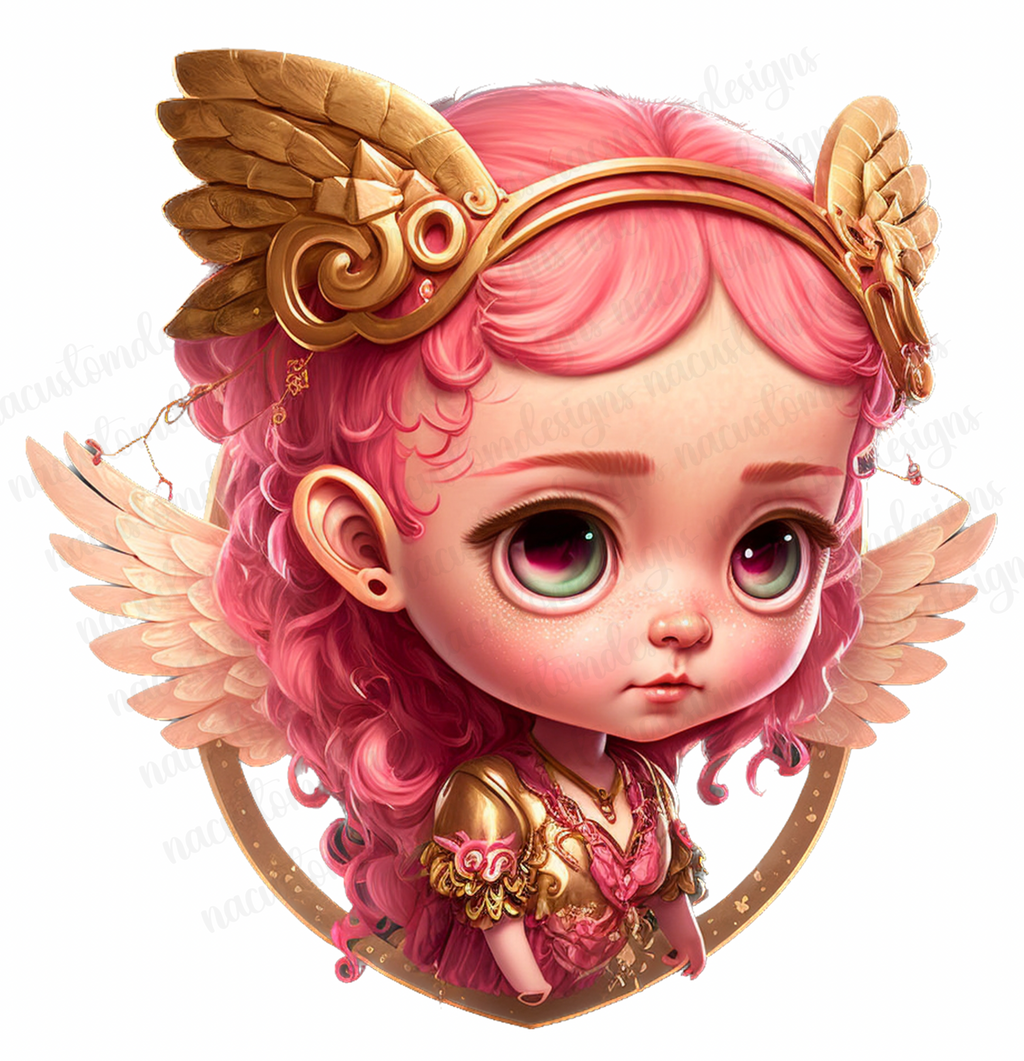 Cupid Goddess (PNG) Includes 11 Different Files