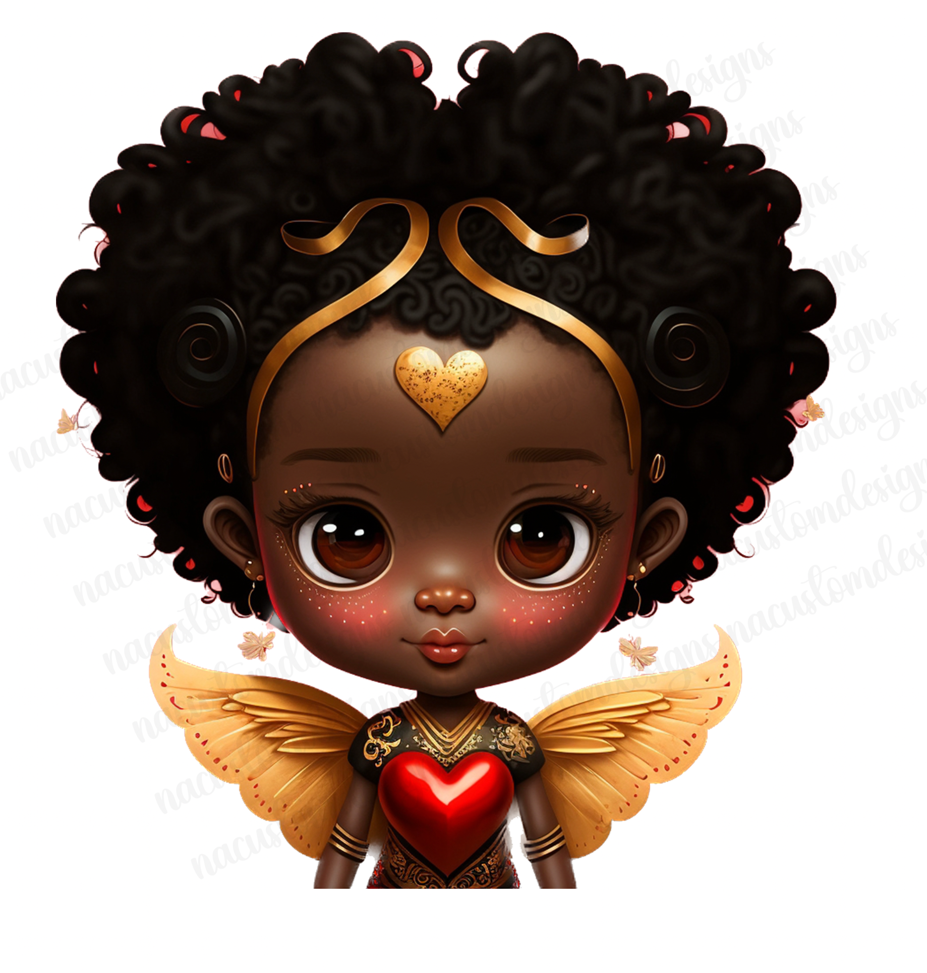 Cupid Goddess (PNG) Includes 11 Different Files