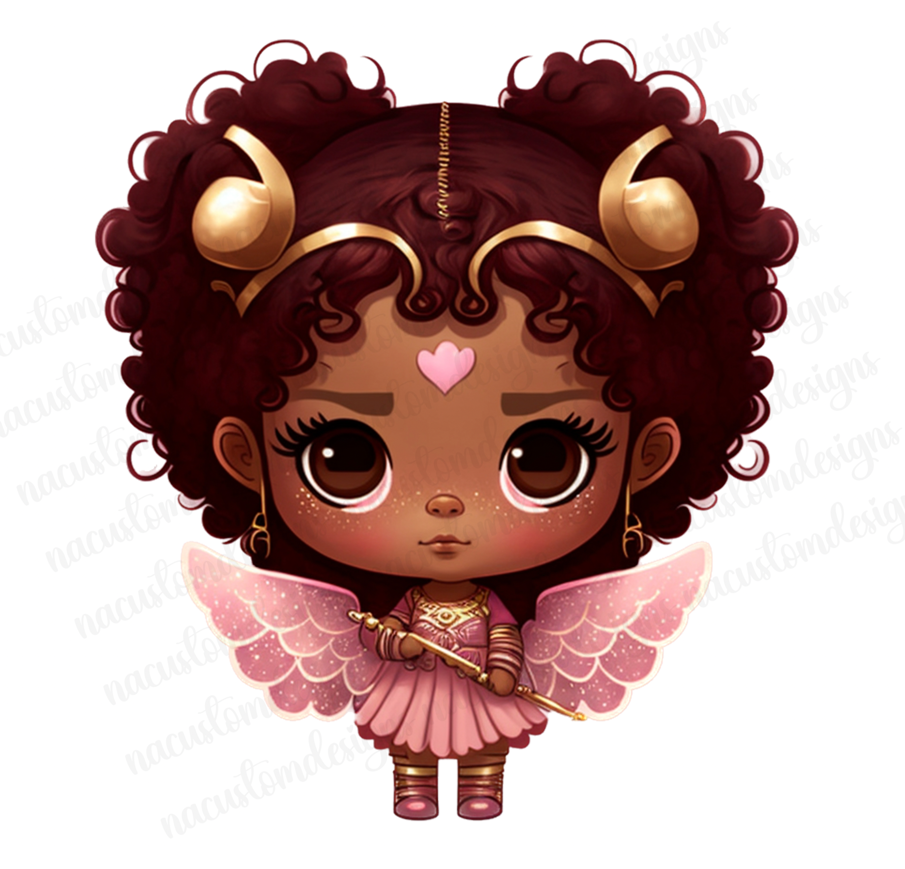 Cupid Goddess (PNG) Includes 11 Different Files