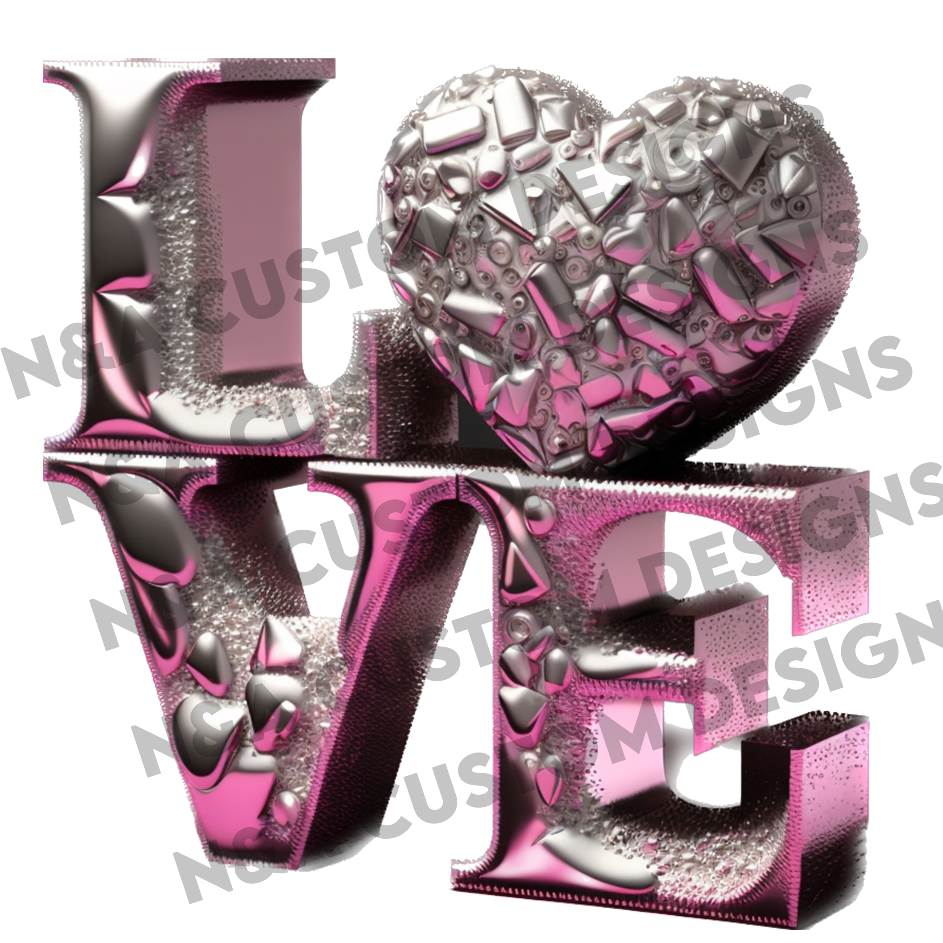 Love, Pink & Silver (Digital)